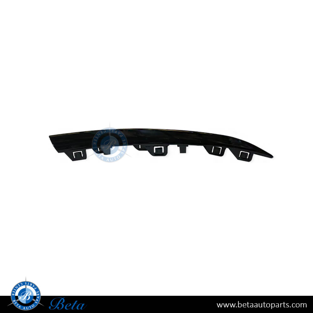 Right Side Front Bumper Moulding Normal AMG - Black for Mercedes GLC-Class W253 / C253 2020-Up models, Part Number 2538852804 Right Side Front Bumper Moulding Normal AMG - Black for Mercedes GLC-Class W253 / C253 2020-Up models, Part Number 2538852804